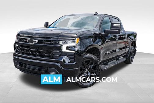 Black 2023 Chevrolet Silverado 1500 RST