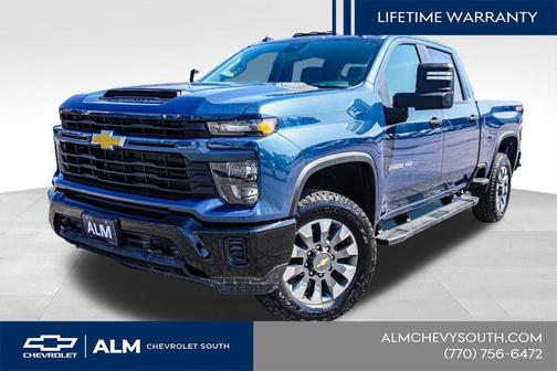 Lakeshore Blue Metallic 2026 Chevrolet Silverado 2500 Custom