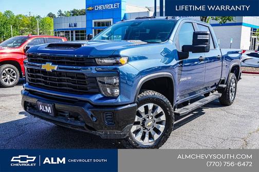 Lakeshore Blue Metallic 2026 Chevrolet Silverado 2500 Custom