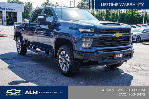 Lakeshore Blue Metallic 2026 Chevrolet Silverado 2500 Custom