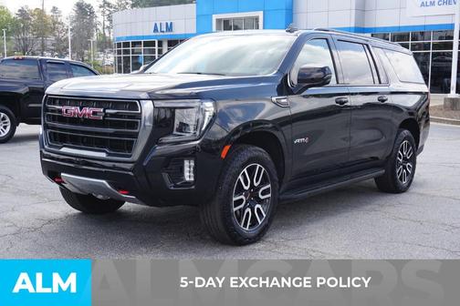 Onyx Black 2024 GMC Yukon XL AT4
