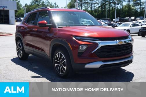 Crimson Metallic 2025 Chevrolet Trailblazer LT