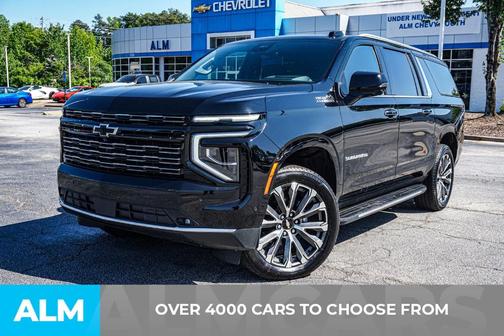 Black 2026 Chevrolet Suburban High Country