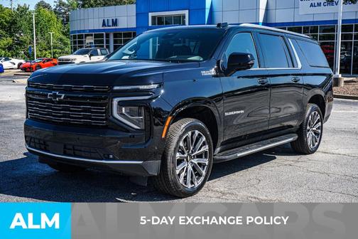 Black 2026 Chevrolet Suburban High Country