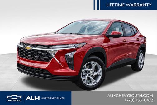 Red 2026 Chevrolet Trax LS