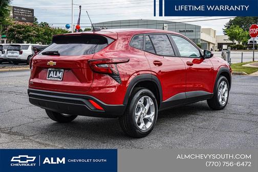 Red 2026 Chevrolet Trax LS