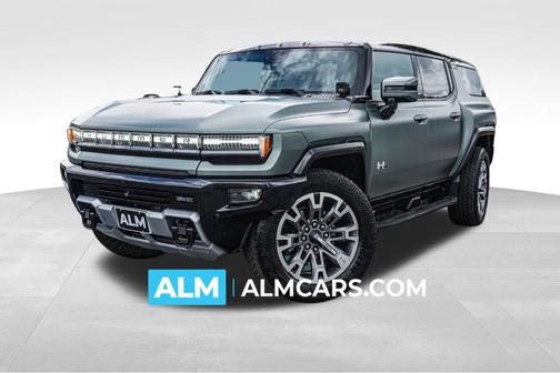Green Matte 2024 GMC HUMMER EV SUV 3X