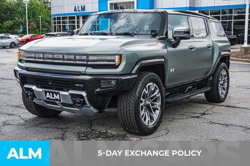 Green Matte 2024 GMC HUMMER EV SUV 3X