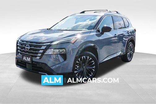 Boulder Gray Metallic 2025 Nissan Rogue Platinum