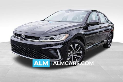 Deep Black Pearl Effect 2025 Volkswagen Jetta 1.5T S