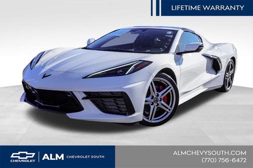 Arctic White 2026 Chevrolet Corvette Stingray w/2LT