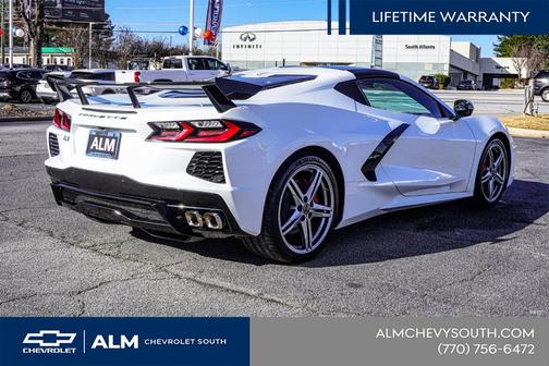 Arctic White 2026 Chevrolet Corvette Stingray w/2LT