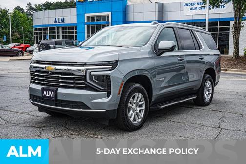 Sterling Gray Metallic 2025 Chevrolet Tahoe LT
