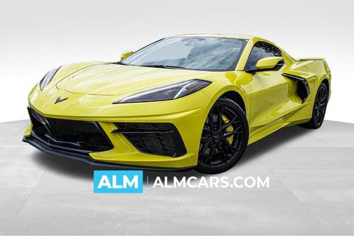 Accelerate Yellow Metallic 2024 Chevrolet Corvette Stingray w/1LT