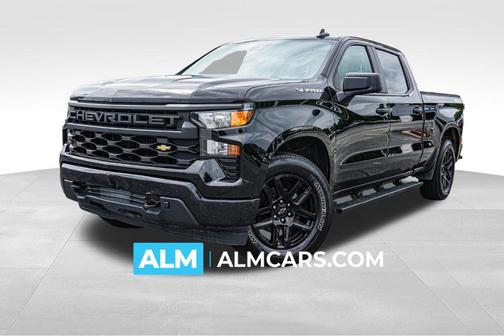 Black 2024 Chevrolet Silverado 1500 Custom