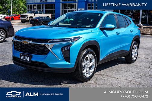 Marina Blue 2026 Chevrolet Trax LS