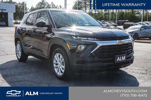 Mosaic Black Metallic 2026 Chevrolet Trailblazer LS