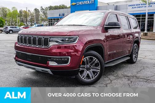 Velvet Red Pearlcoat 2024 Jeep Wagoneer Series II