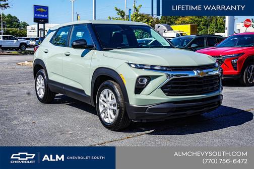 Green 2026 Chevrolet Trailblazer LS