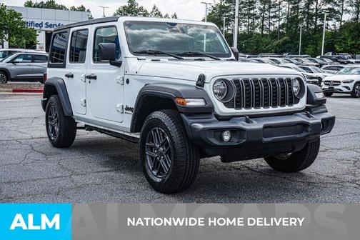 Bright White Clearcoat 2025 Jeep Wrangler Sport