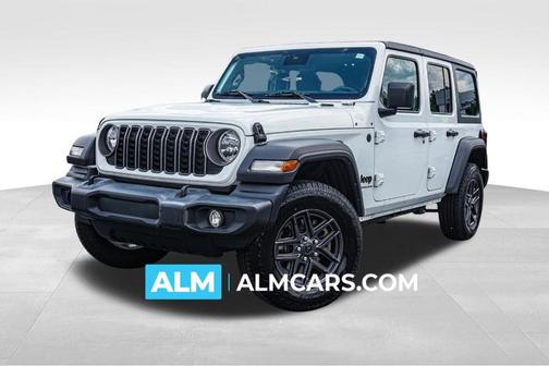Bright White Clearcoat 2025 Jeep Wrangler Sport