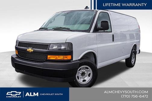 Summit White 2025 Chevrolet Express 2500 Work Van Cargo Van