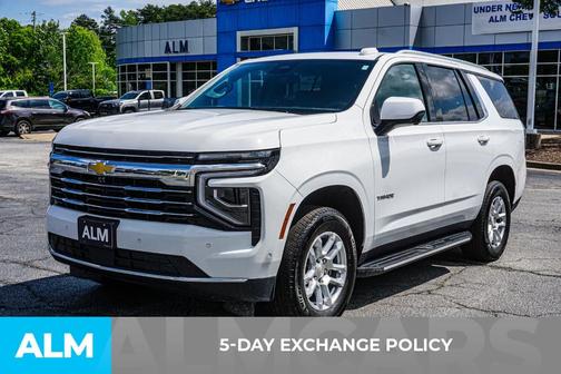 Summit White 2025 Chevrolet Tahoe LT
