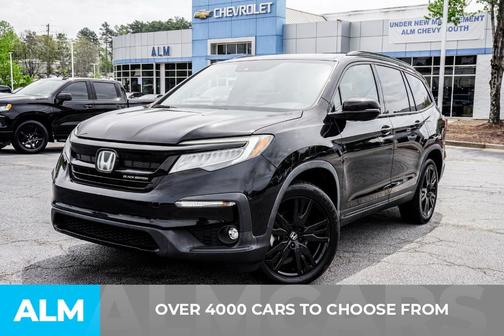 Black 2022 Honda Pilot Black Edition