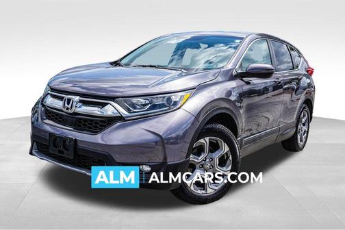 Gray 2018 Honda CR-V EX-L