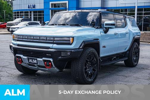 Ice Blue 2024 GMC HUMMER EV SUV 2X