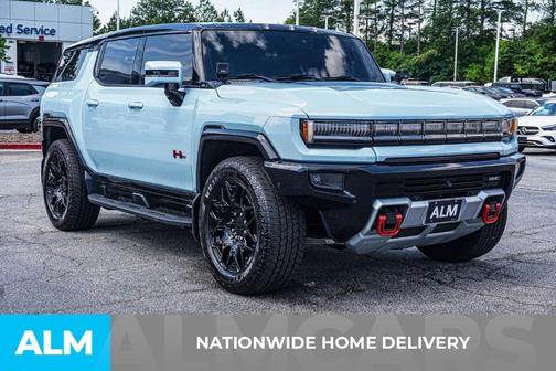 Ice Blue 2024 GMC HUMMER EV SUV 2X