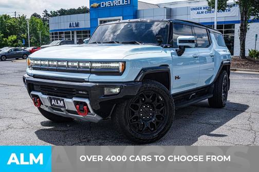 Ice Blue 2024 GMC HUMMER EV SUV 2X