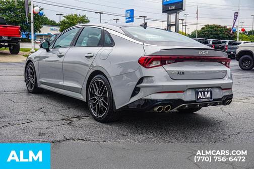 Wolf Gray 2023 Kia K5 GT
