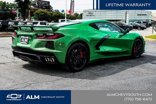 Green Metallic 2026 Chevrolet Corvette Stingray w/2LT