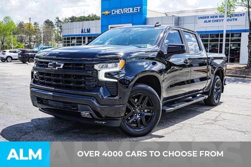Black 2022 Chevrolet Silverado 1500 RST