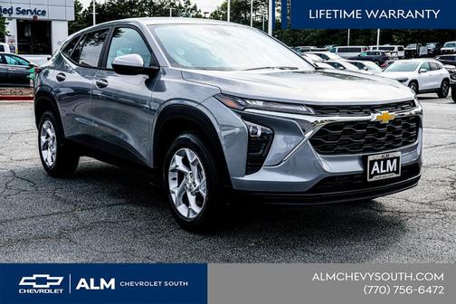 Sterling Gray Metallic 2026 Chevrolet Trax LS