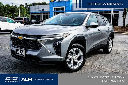 Sterling Gray Metallic 2026 Chevrolet Trax LS