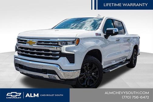 Summit White 2025 Chevrolet Silverado 1500 LTZ