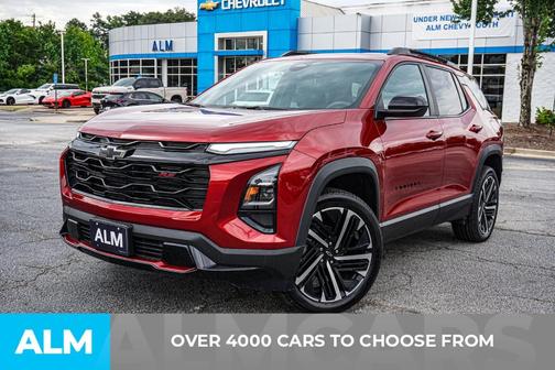 Radiant Red 2026 Chevrolet Equinox RS