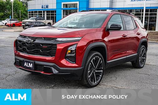 Radiant Red 2026 Chevrolet Equinox RS