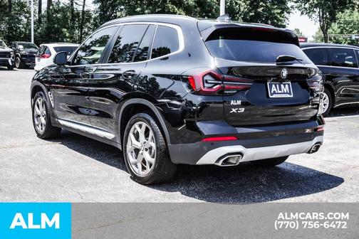 Black 2022 BMW X3 xDrive30i