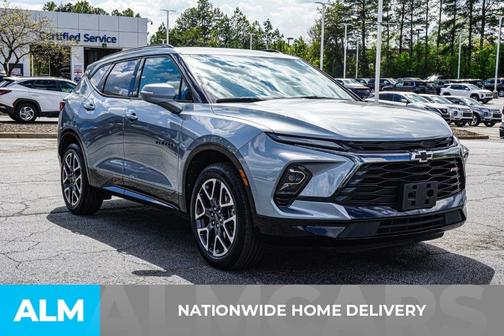 Sterling Gray Metallic 2025 Chevrolet Blazer RS