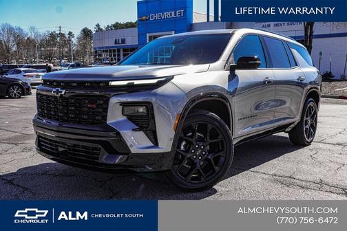 Sterling Gray Metallic 2026 Chevrolet Traverse RS