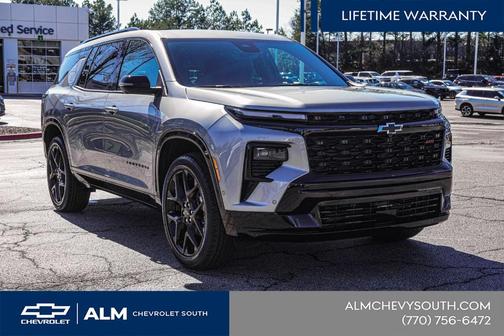 Sterling Gray Metallic 2026 Chevrolet Traverse RS