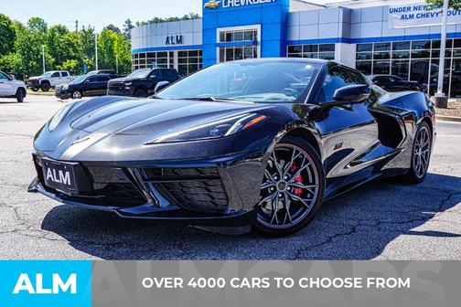 Black 2023 Chevrolet Corvette Stingray w/3LT
