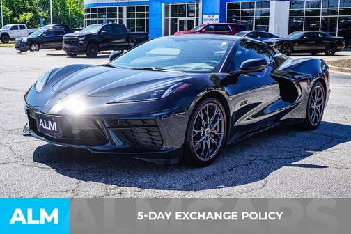 Black 2023 Chevrolet Corvette Stingray w/3LT