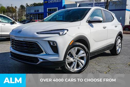 Summit White 2025 Buick Encore GX Preferred