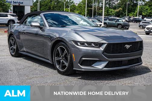 Gray Metallic 2025 Ford Mustang EcoBoost Premium