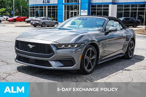 Gray Metallic 2025 Ford Mustang EcoBoost Premium