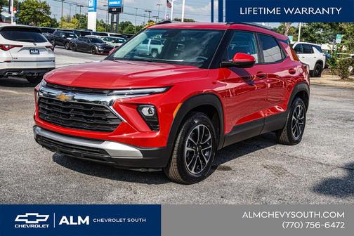 Red 2026 Chevrolet Trailblazer LT
